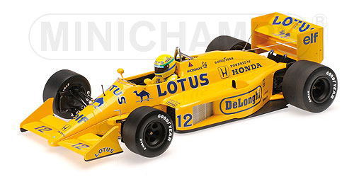 ロータス ルノー アイルトン セナ 1/18 Lotus Renault 1987