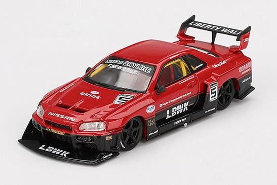 スーパーシルエット スカイライン LB-ER34 1/64 Super Silhouette Skyline