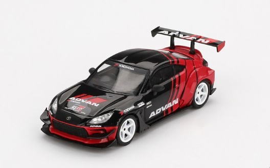 トヨタ GR86 HKS ADVAN 1/64 Toyota GR86